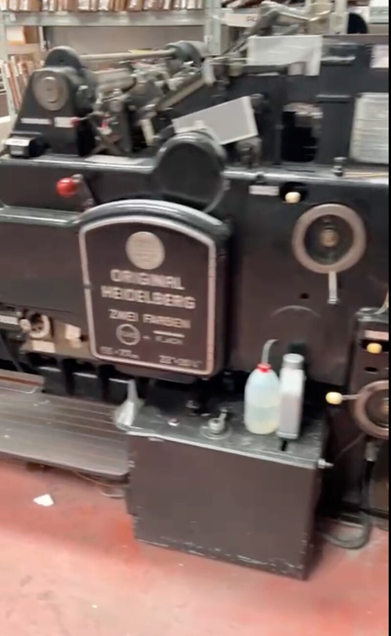 Offer 380631, a HEIDELBERG SBG from 1960
