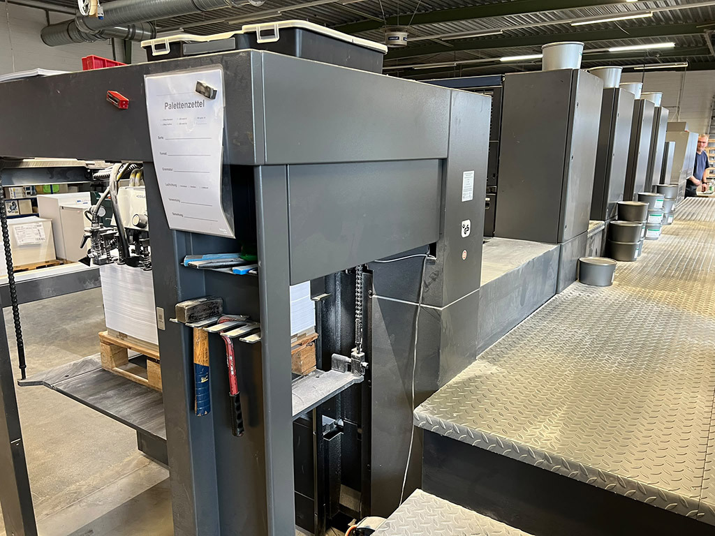 Offer 384960, a HEIDELBERG CX 75-4+L (C) from 2018
