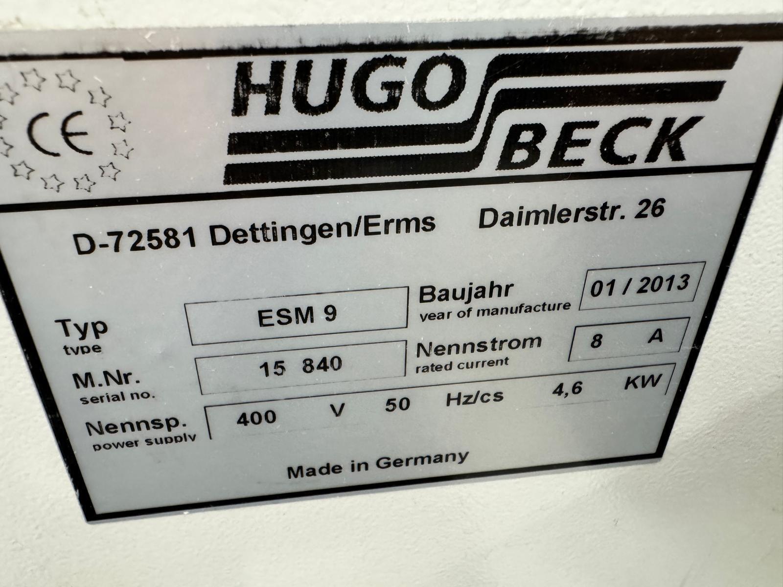 Offer 384940, a HUGO BECK ESM 9 from 2013