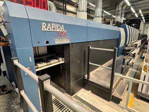 Offer 382145, a KBA-RAPIDA RAPIDA 106-8+LTTL CX ALV3 from 2017