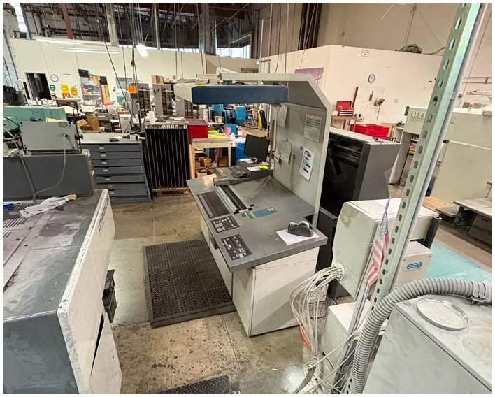 Offer 384245, a KOMORI LITHRONE 628+CX from 1998