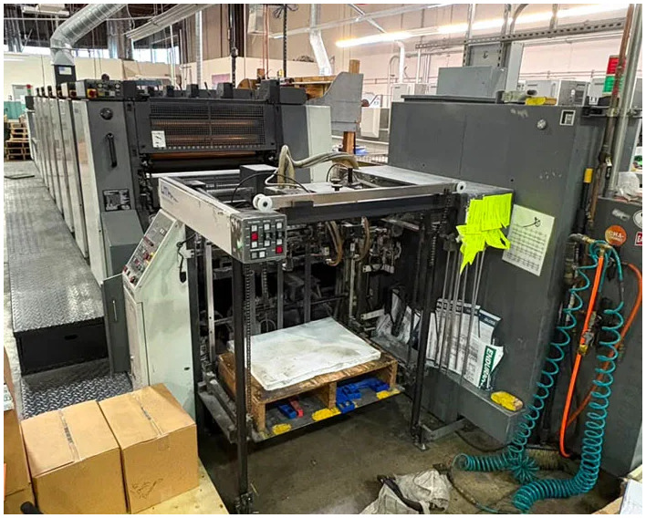 Offer 384245, a KOMORI LITHRONE 628+CX from 1998