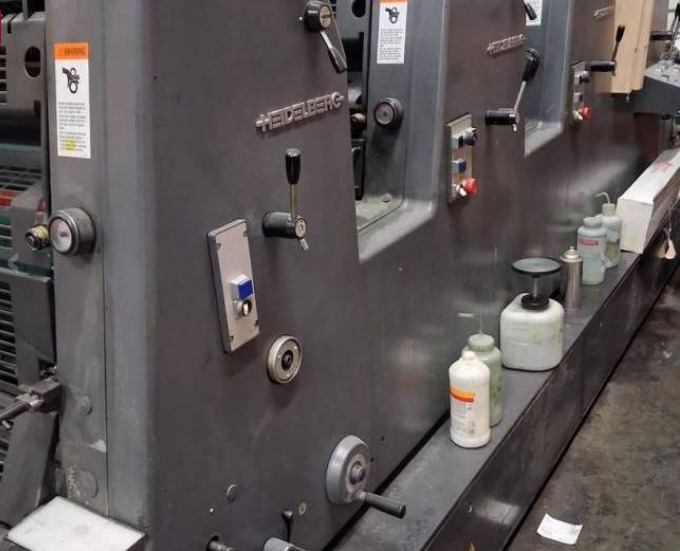 Offer 384795, a HEIDELBERG GTO 52-4 from 1997