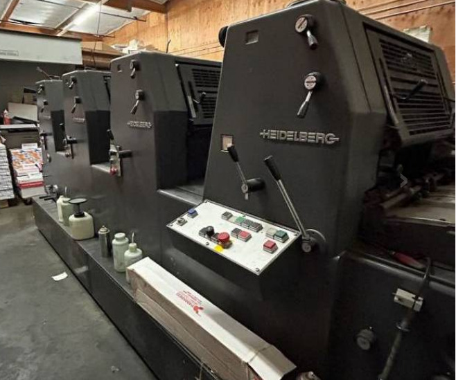 Offer 384795, a HEIDELBERG GTO 52-4 from 1997