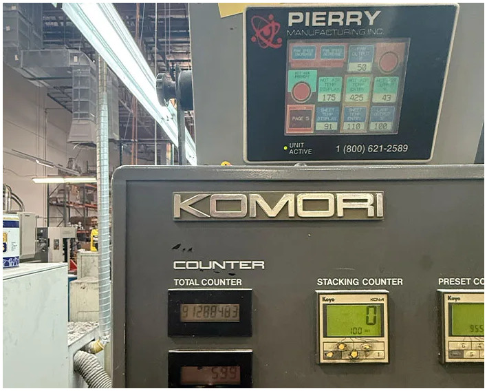 Offer 384245, a KOMORI LITHRONE 628+CX from 1998