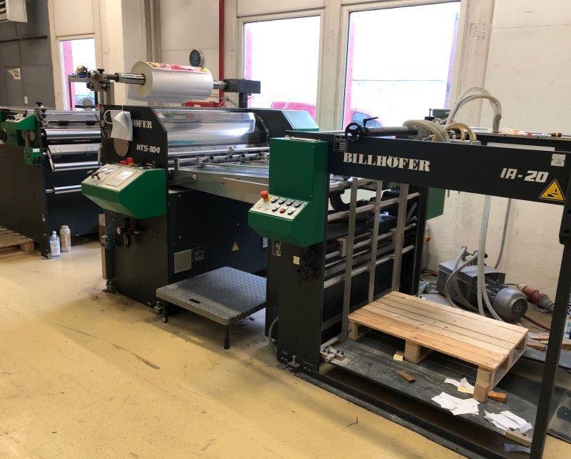 Offer 376450, a BILLHOEFER MTS 104 from 2004