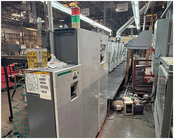 Offer 384245, a KOMORI LITHRONE 628+CX from 1998