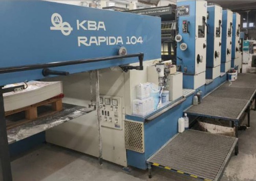Offer 376516, a KBA-RAPIDA RAPIDA 104-4 from 1992