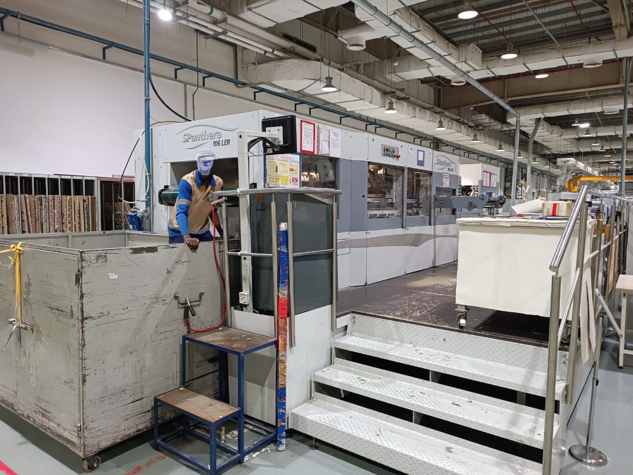 Offer 373031, a BOBST SPANTHERA 106 LER from 2007
