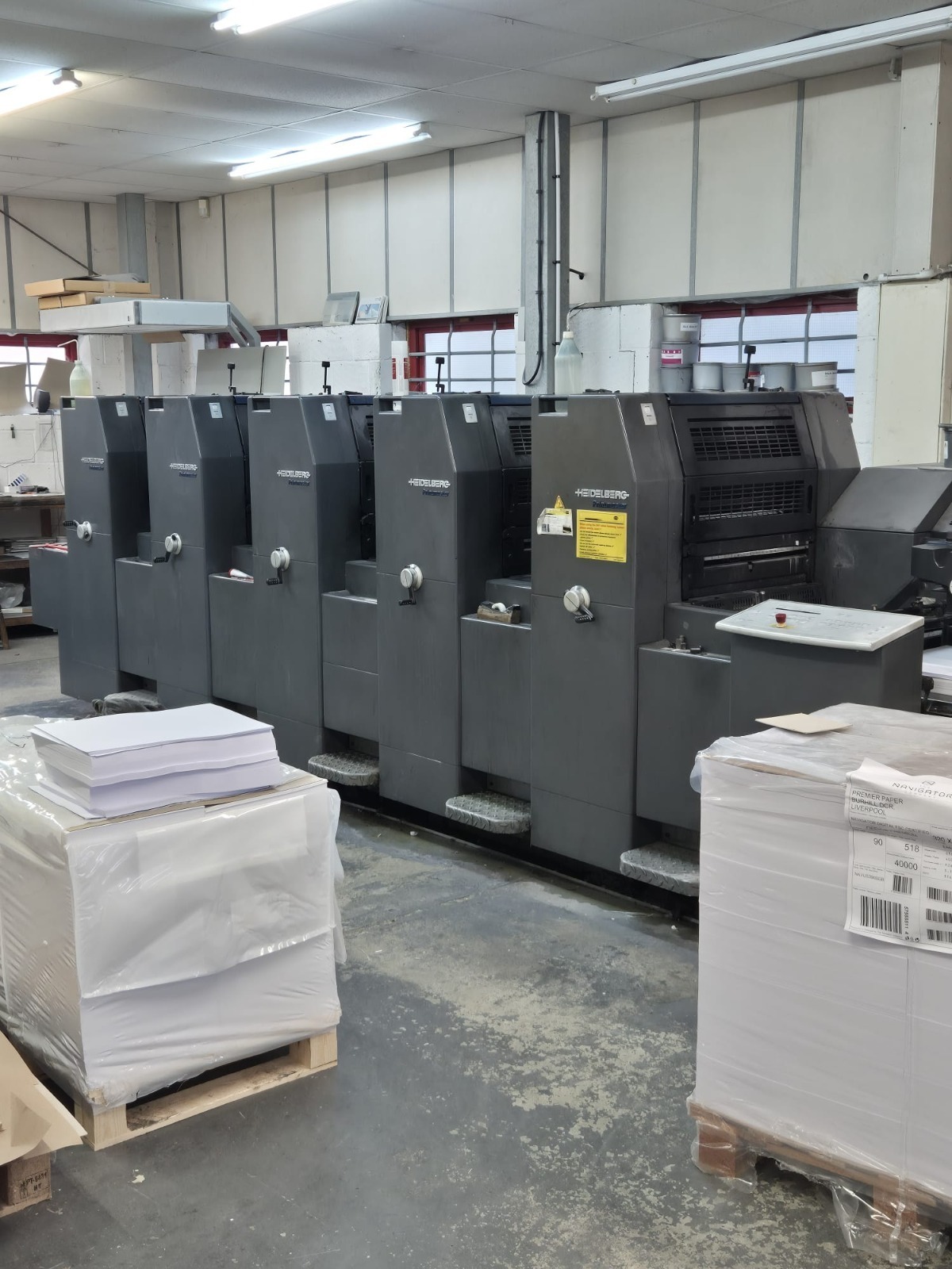 Offer 382377, a HEIDELBERG PRINTMASTER PM 52-5P (2000+) from 2004