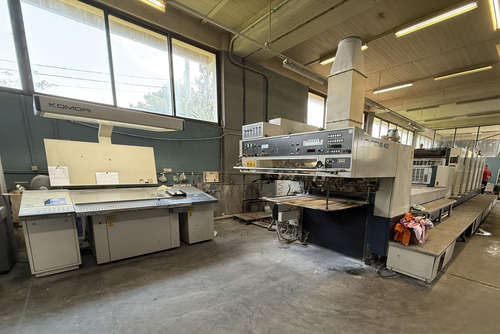 Offer 378865, a KOMORI LITHRONE 640+C from 1998