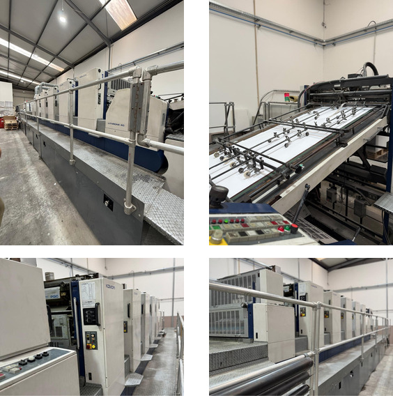Offer 384283, a KOMORI LITHRONE 540+C from 1999