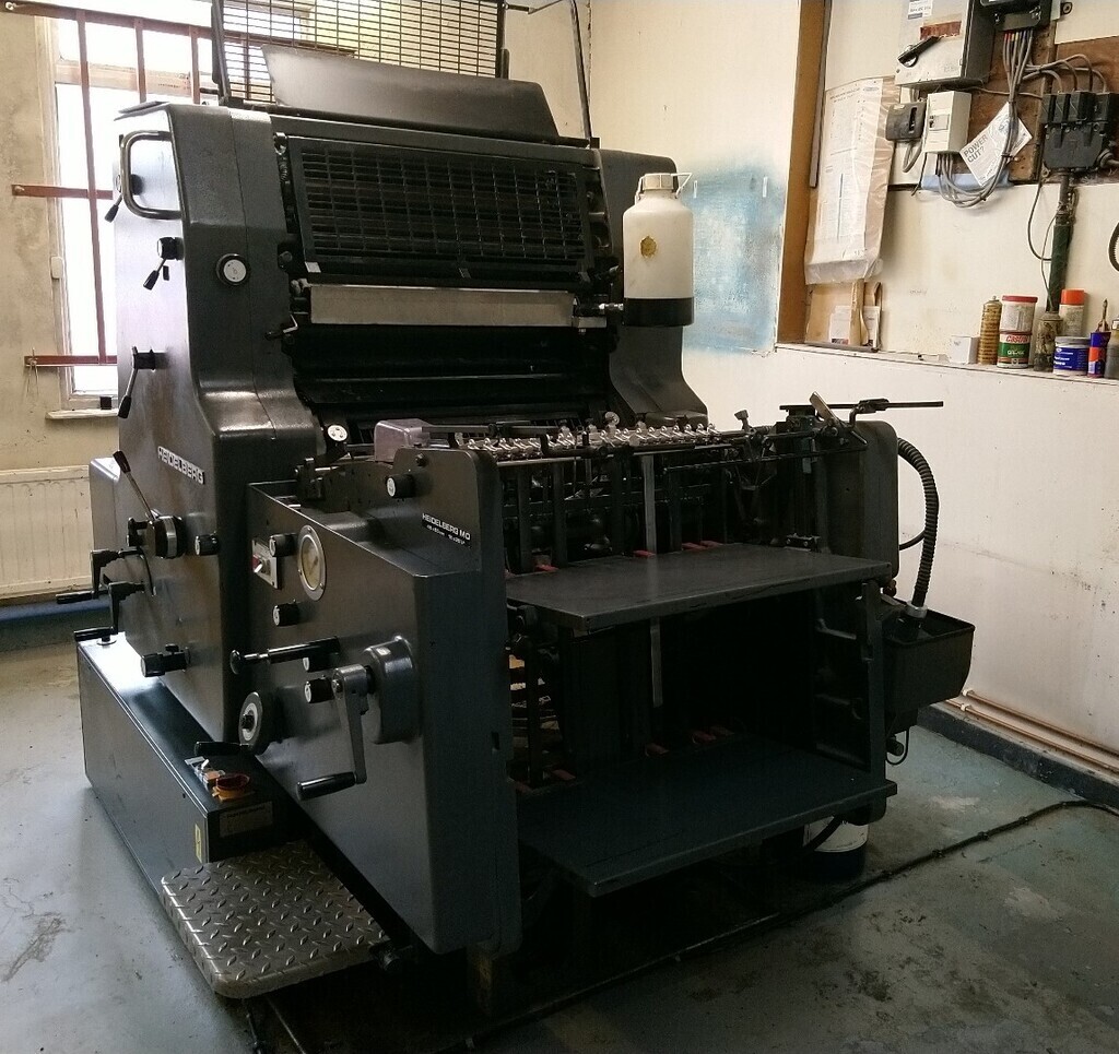 Offer 384763, a HEIDELBERG MO-E from 1987