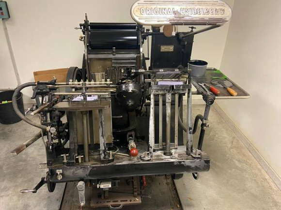 Offer 384675, a HEIDELBERG TIEGEL-T from 1960