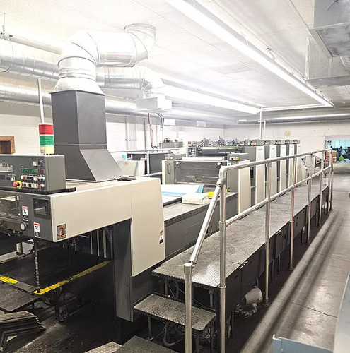 Offer 380792, a KOMORI LITHRONE 528+C from 2001