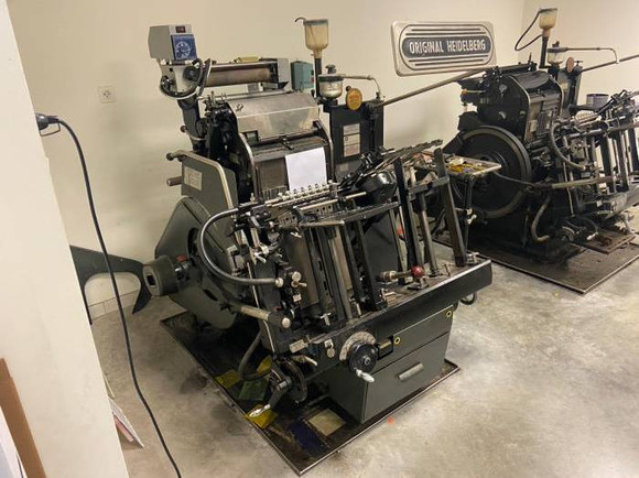 Offer 384676, a HEIDELBERG TIEGEL-T from 1977