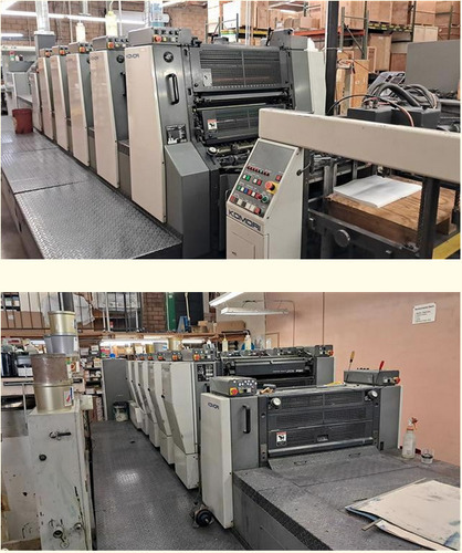 Offer 382941, a KOMORI LITHRONE 528+C from 2001