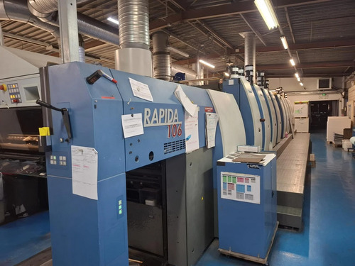 Offer 380805, a KBA-RAPIDA RAPIDA 106-4+T+4 SW5 from 2014