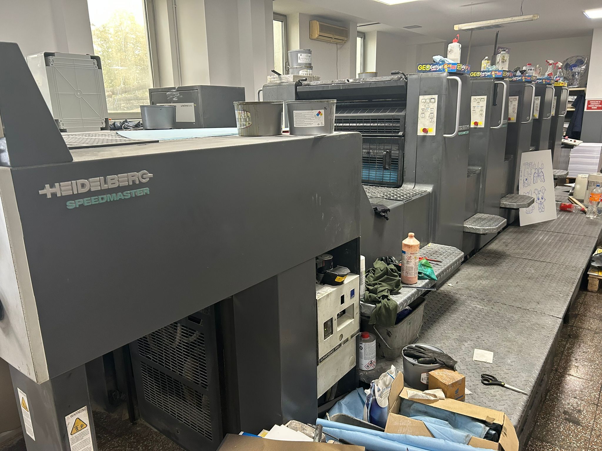 Offer 380687, a HEIDELBERG SM 74-5P from 1999