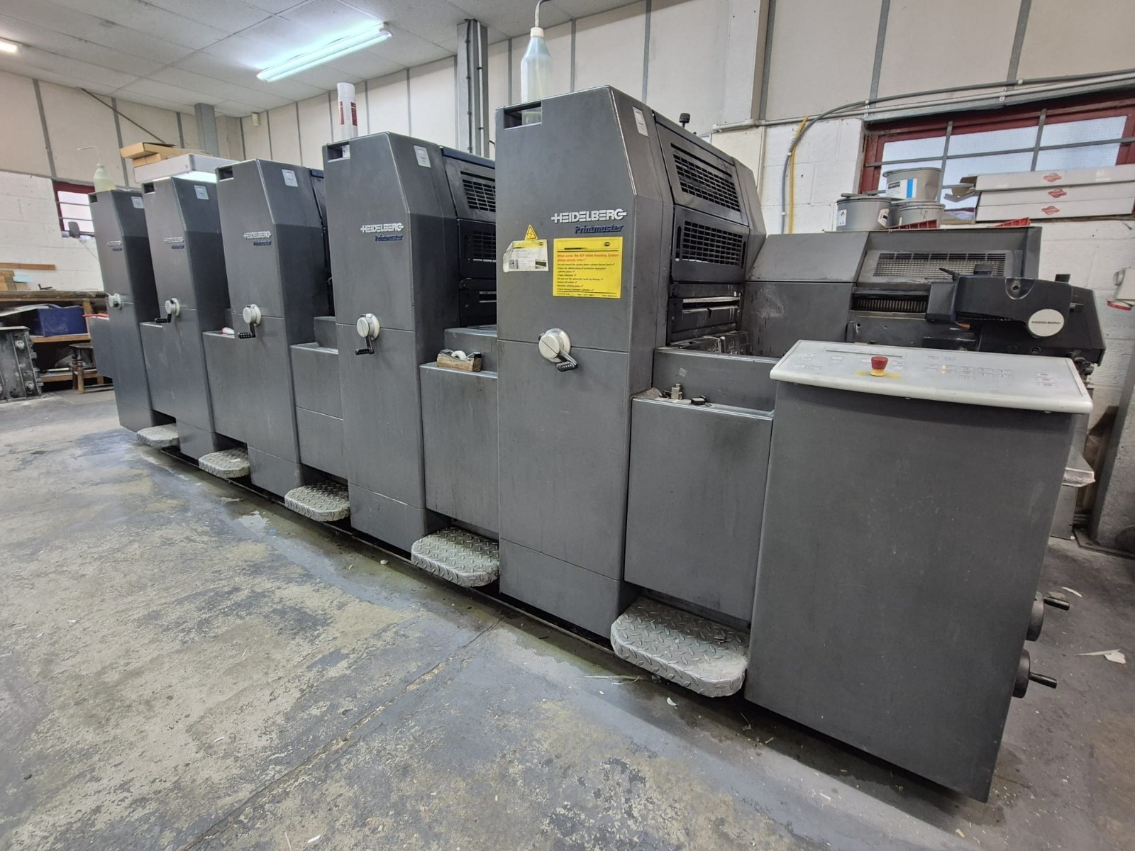 Offer 382377, a HEIDELBERG PRINTMASTER PM 52-5P (2000+) from 2004