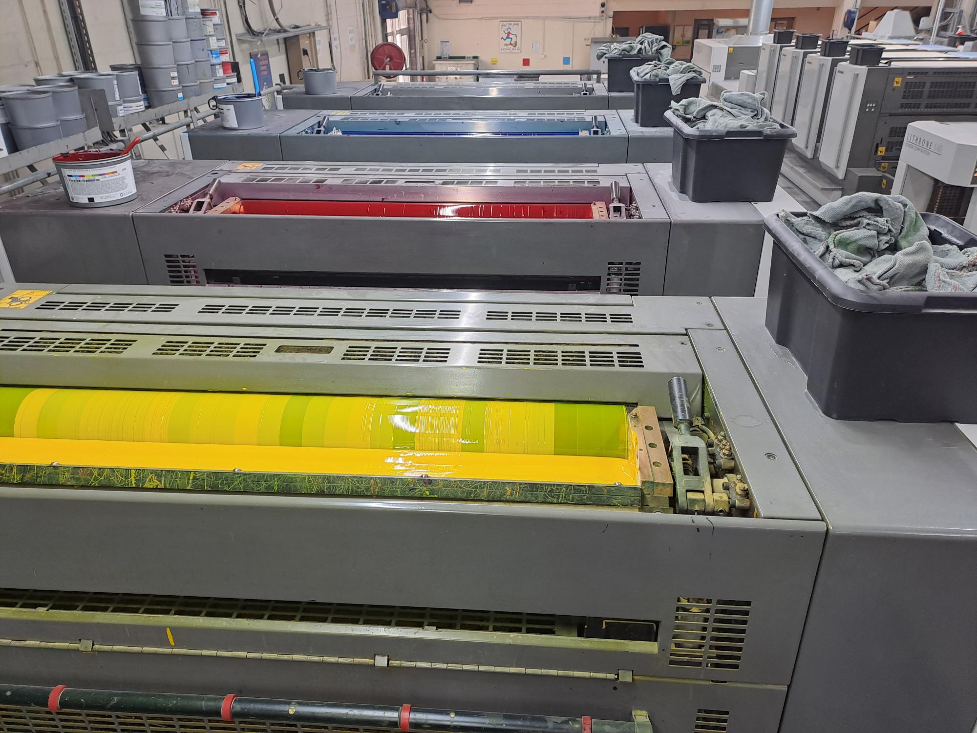 Offer 376300, a KOMORI LITHRONE LS 840 P from 2008
