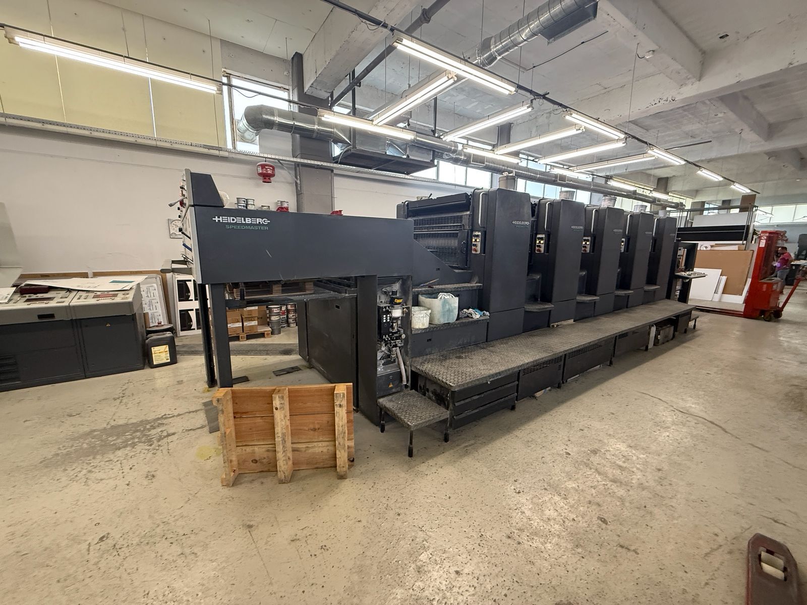 Offer 384801, a HEIDELBERG SM 102-5P3 from 1998