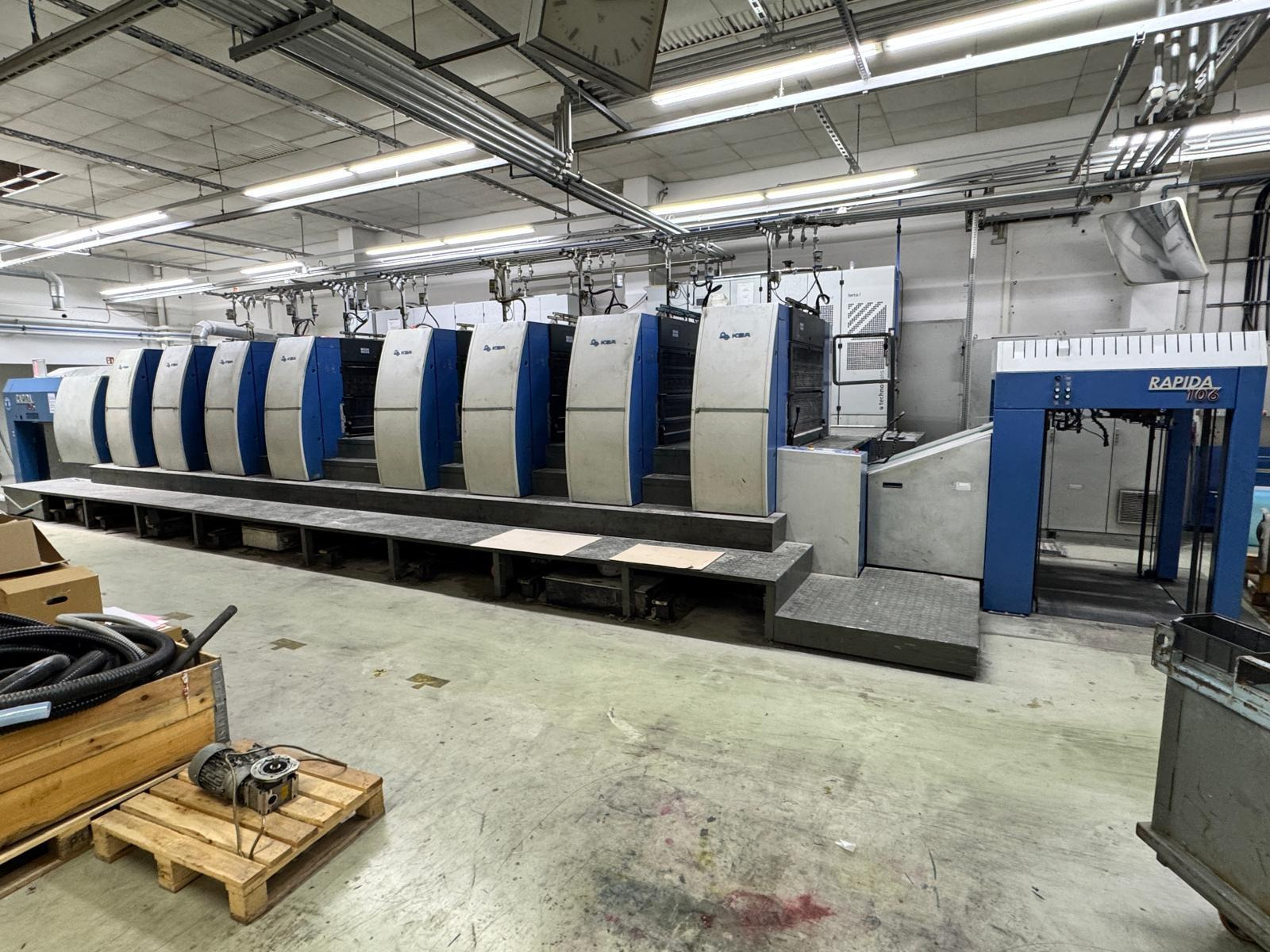 Offer 384335, a KBA-RAPIDA RAPIDA 106-8 SW4 from 2013