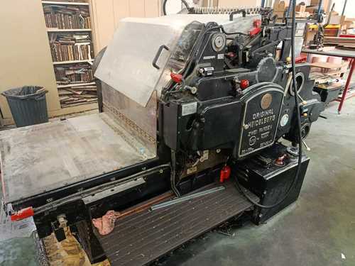 Offer 379683, a HEIDELBERG SBGZ from 1961