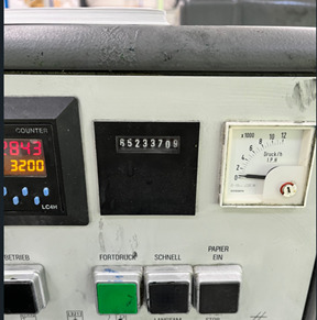 Offer 384268, a HEIDELBERG GTOZP 52 from 1992