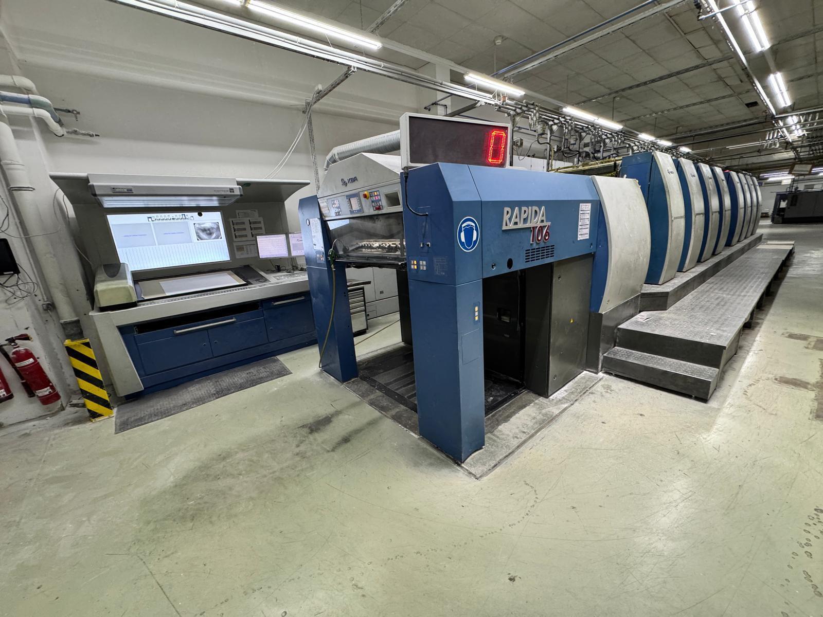 Offer 384335, a KBA-RAPIDA RAPIDA 106-8 SW4 from 2013