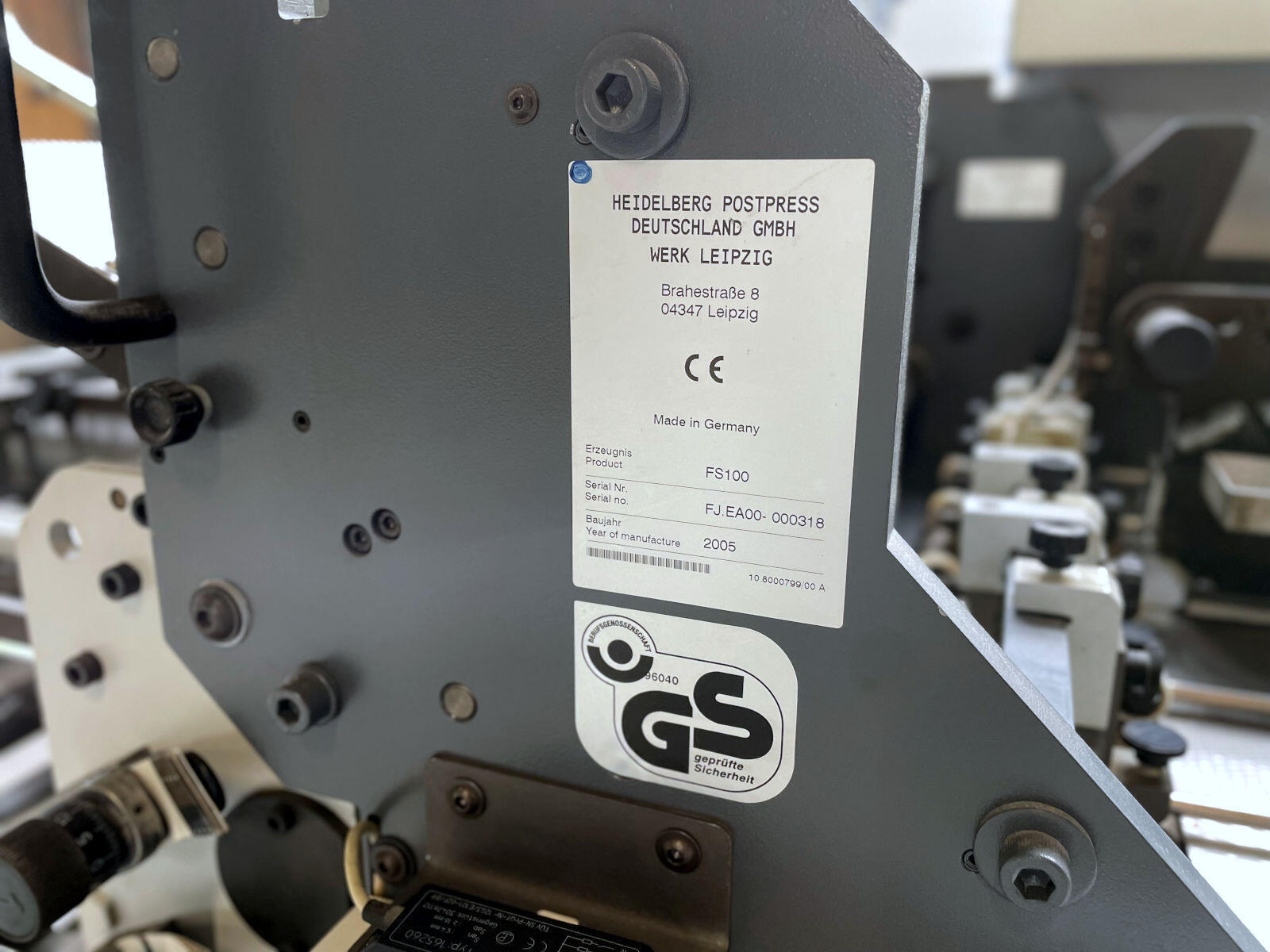 Offer 382686, a STAHL FS 100 (66) from 2005